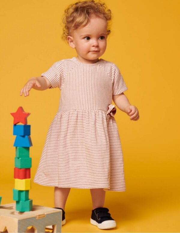 Robe PETIT BATEAU - petite fille - coton