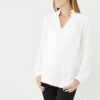 OB'MUM - Blouse de grosses Blanche