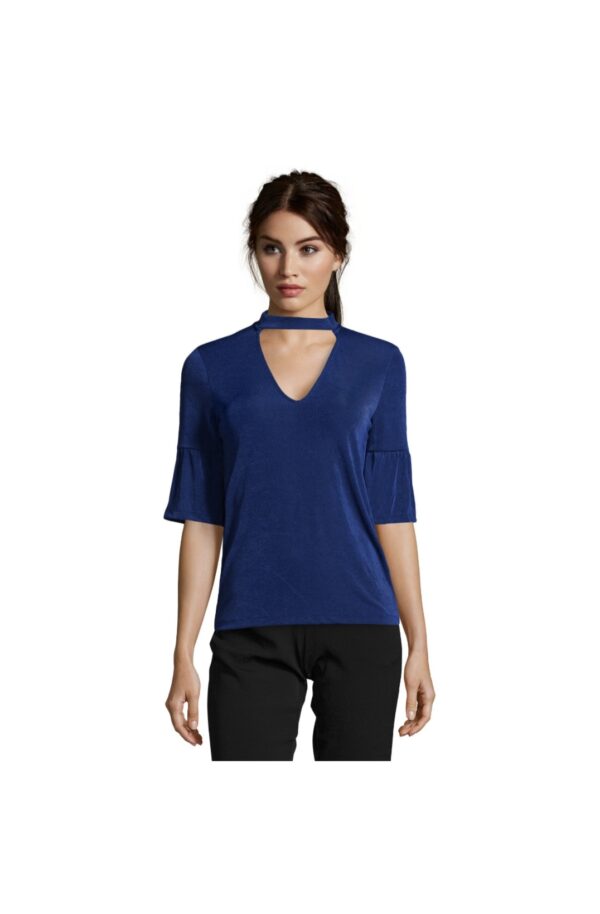 Top de la marque VERO MODA - Top Stretchy bleu