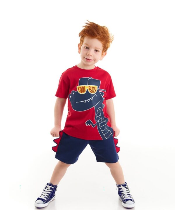 DENOKIDS - ensemble t-shirt + short Cool Dino