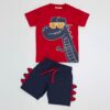 DENOKIDS - ensemble t-shirt + short Cool Dino