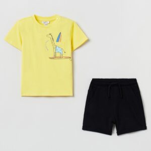 OVS - Ensemble t-shirt + bermuda - 100% coton