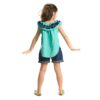 DENOKIDS - Ensemble T-shirt + Short Turquoise