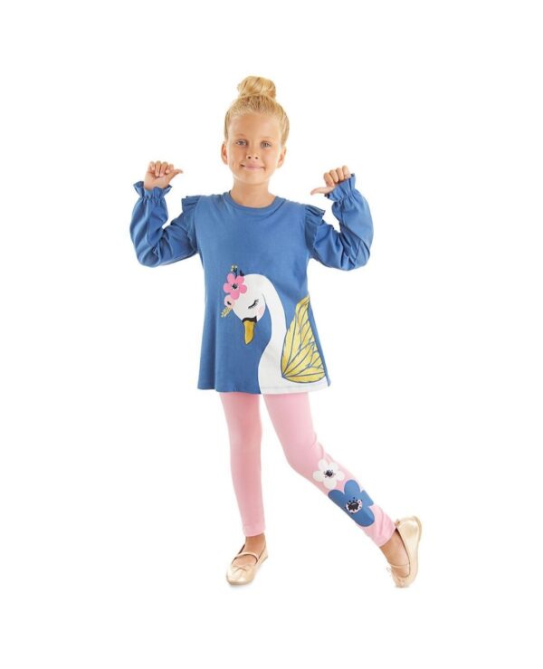 DENOKIDS - Ensemble T-shirt + Legging Swan