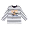 CHICCO - T-shirt - coton - gris