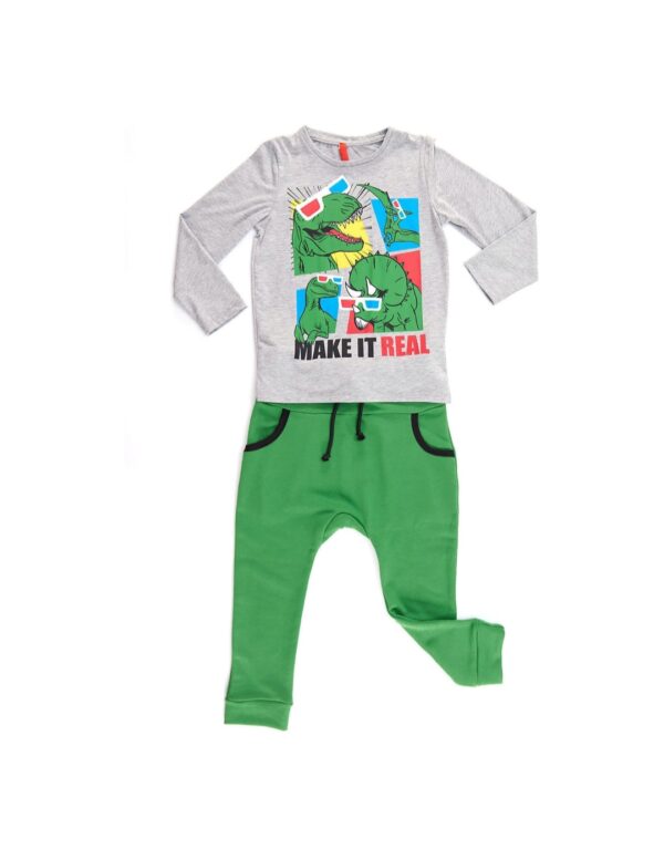 MUSHI - ensemble T-shirt + pantalon 4 Dinos