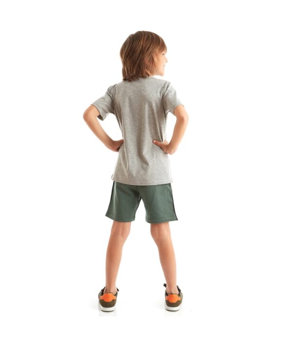 DENOKIDS - Ensemble T-shirt + Bermuda Rock Dino – Image 4